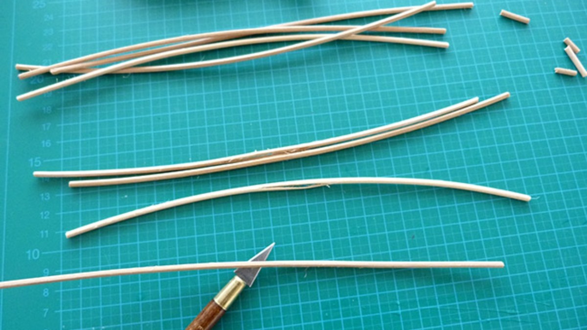 Easy DIY - Rattan mirror : Step 2 Easy DIY - Rattan mirror : Step 2