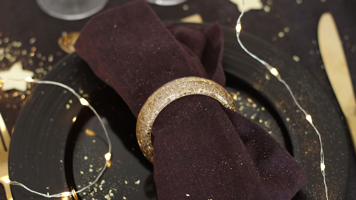 DIY Resin napkin ring