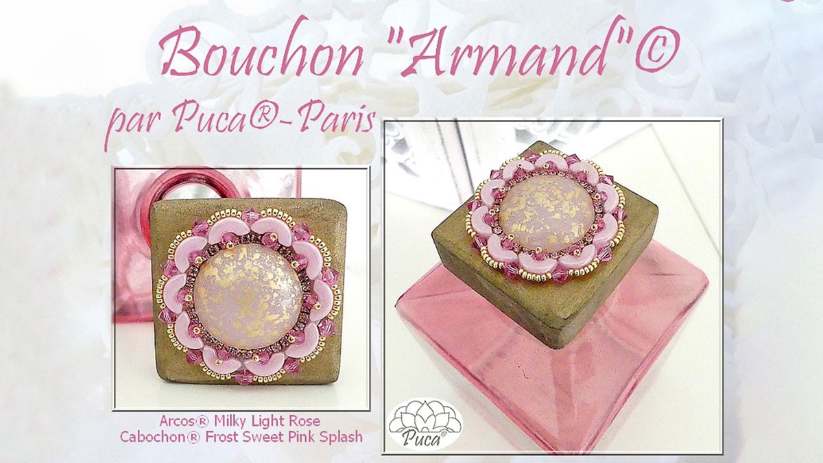 Schema  Armand stopper with wooden stand to be customized by Puca®.