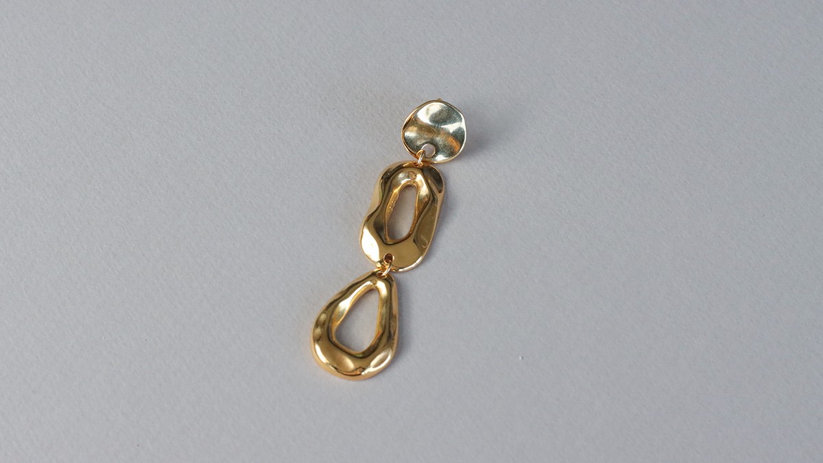 Bubble Jewelry - Asymmetrical link bracelet and earrings : Step 3 Bubble Jewelry - Asymmetrical link bracelet and earrings : Step 3