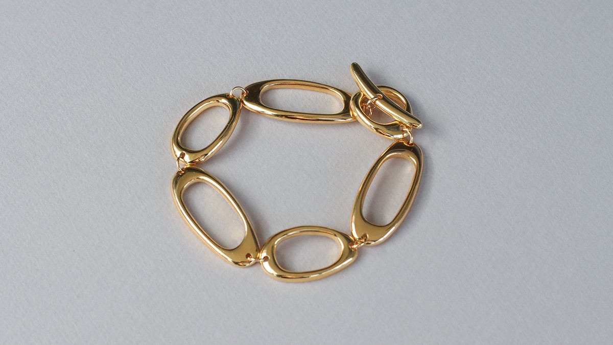 Bubble Jewelry - Asymmetrical link bracelet and earrings : Step 8 Bubble Jewelry - Asymmetrical link bracelet and earrings : Step 8