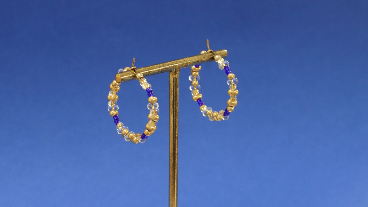 Creole beads Miyuki Berry Beads and Miyuki Delica : Step 1