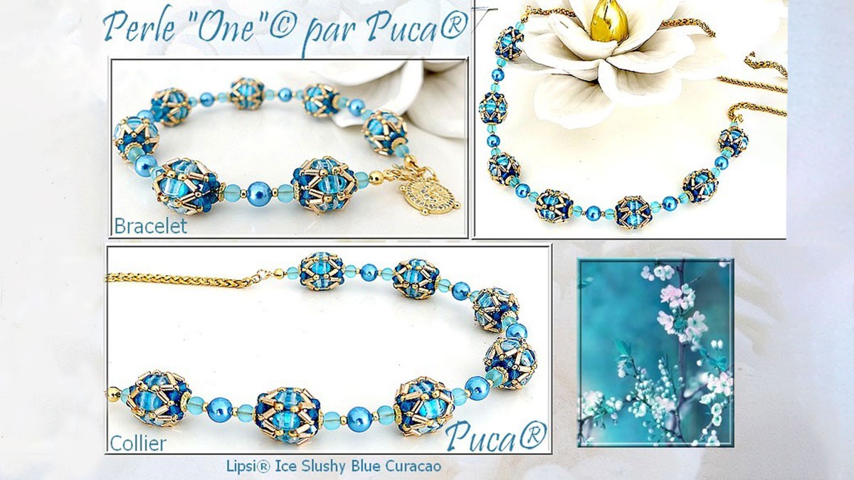 Perle One with Lipsi pearls by Puca®, France