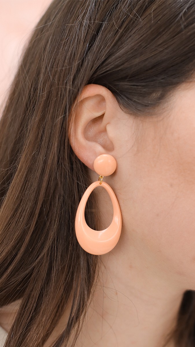 Schema  Pastel resin earrings