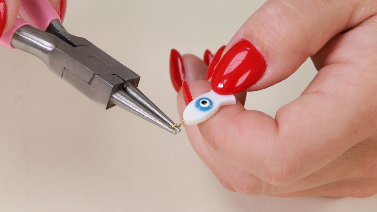 Interchangeable charms necklace : Step 4