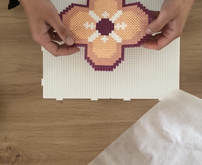 HAMA pearl jewelry dish : Step 4