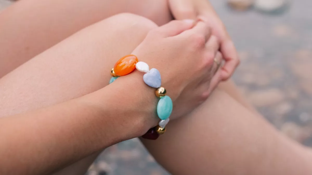 Schema  Vintage pearl mix bracelet