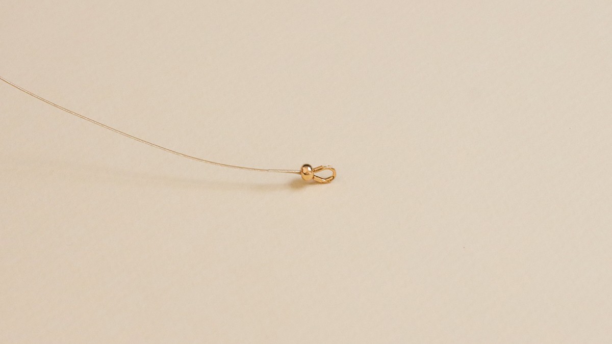 Vintage pearl mix bracelet : Step 1