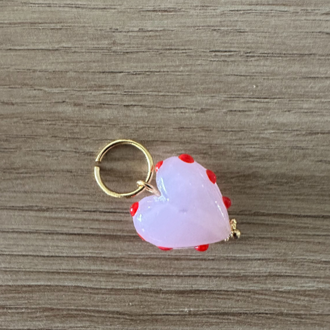 Anklet with charms and silk ribbon : Step 2