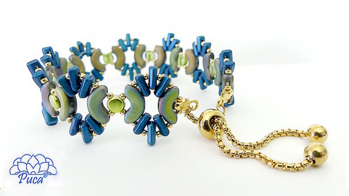 Schema  Indra® bracelet and ring by Puca®, France