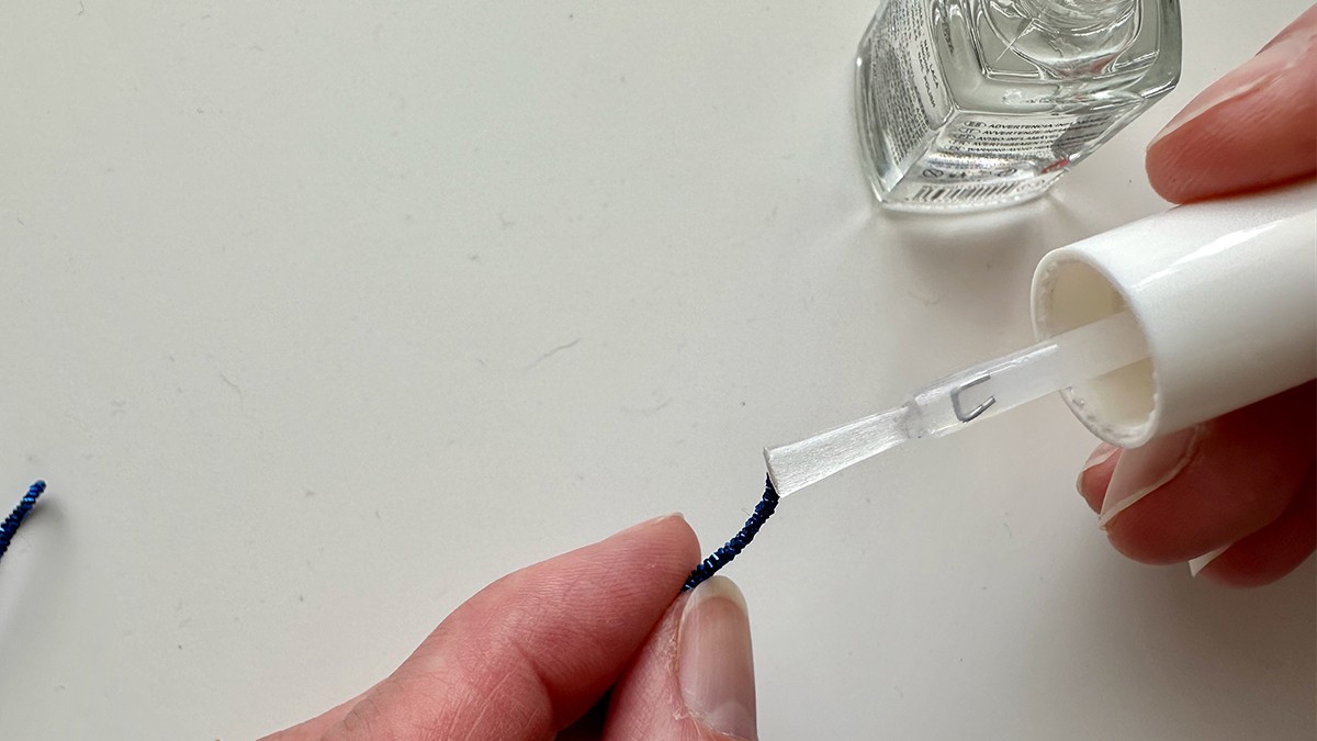 Misty Moon Jewelry Brooch with Cannetille and Kreinik Thread : Step 5 Misty Moon Jewelry Brooch with Cannetille and Kreinik Thread : Step 5