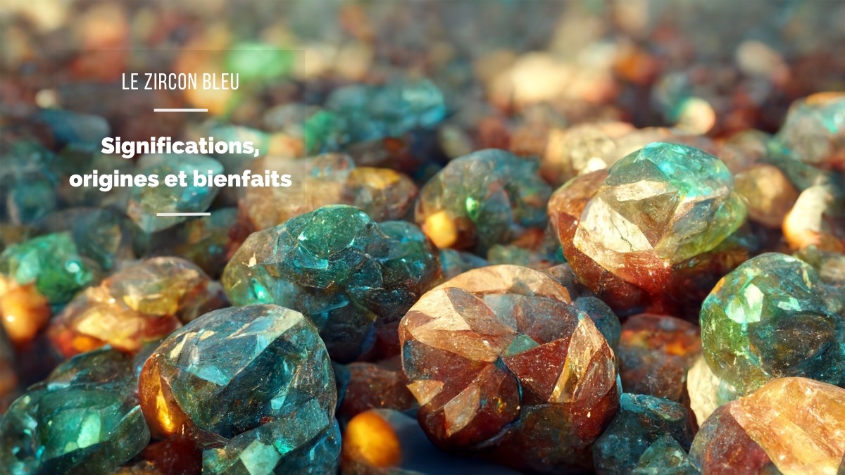 Blue zircon: meanings and virtues