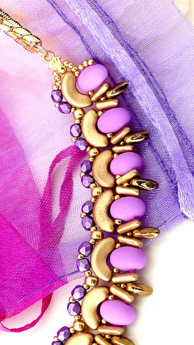 Schema Samy necklace with Samos pearls by Puca®. Schema Samy necklace with Samos pearls by Puca®.