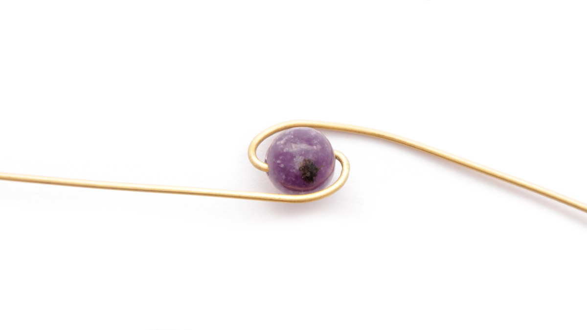 Aquamarine Metal Wire Ring : Step 3 Aquamarine Metal Wire Ring : Step 3