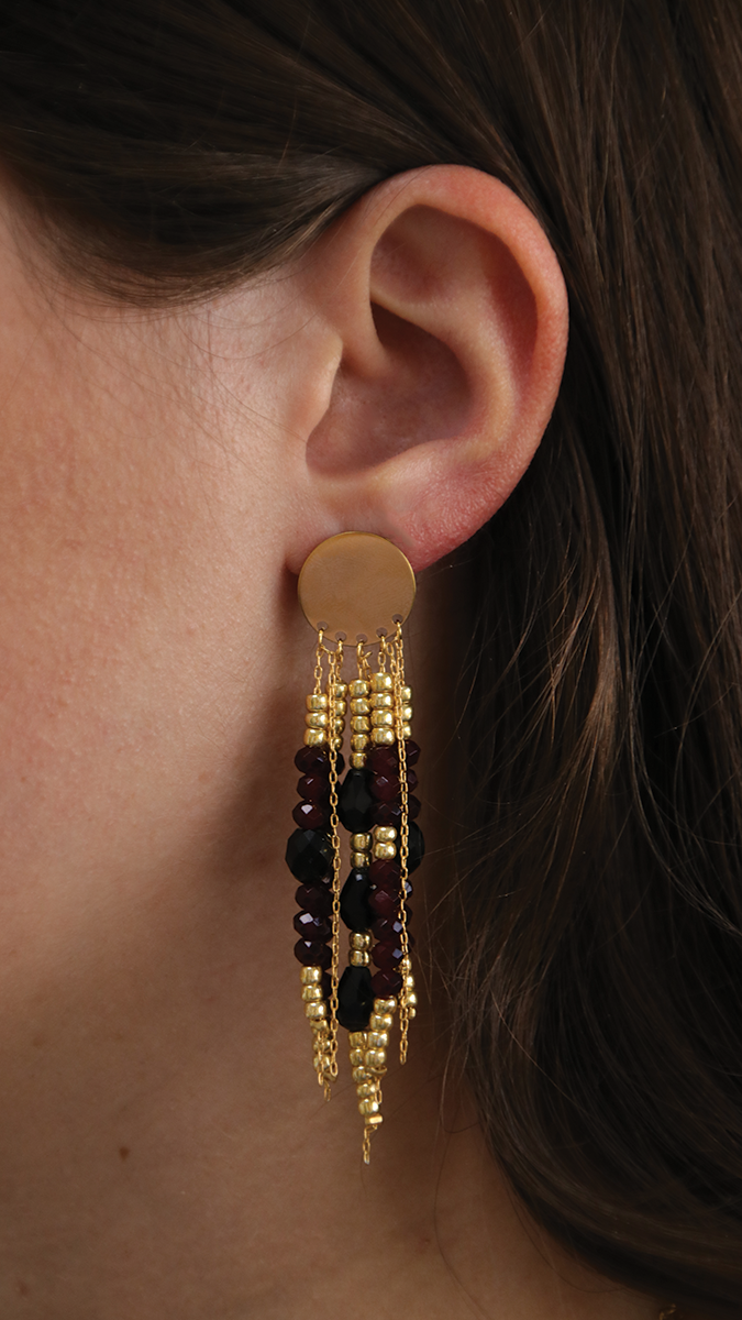 Schema  Festive dangling earrings