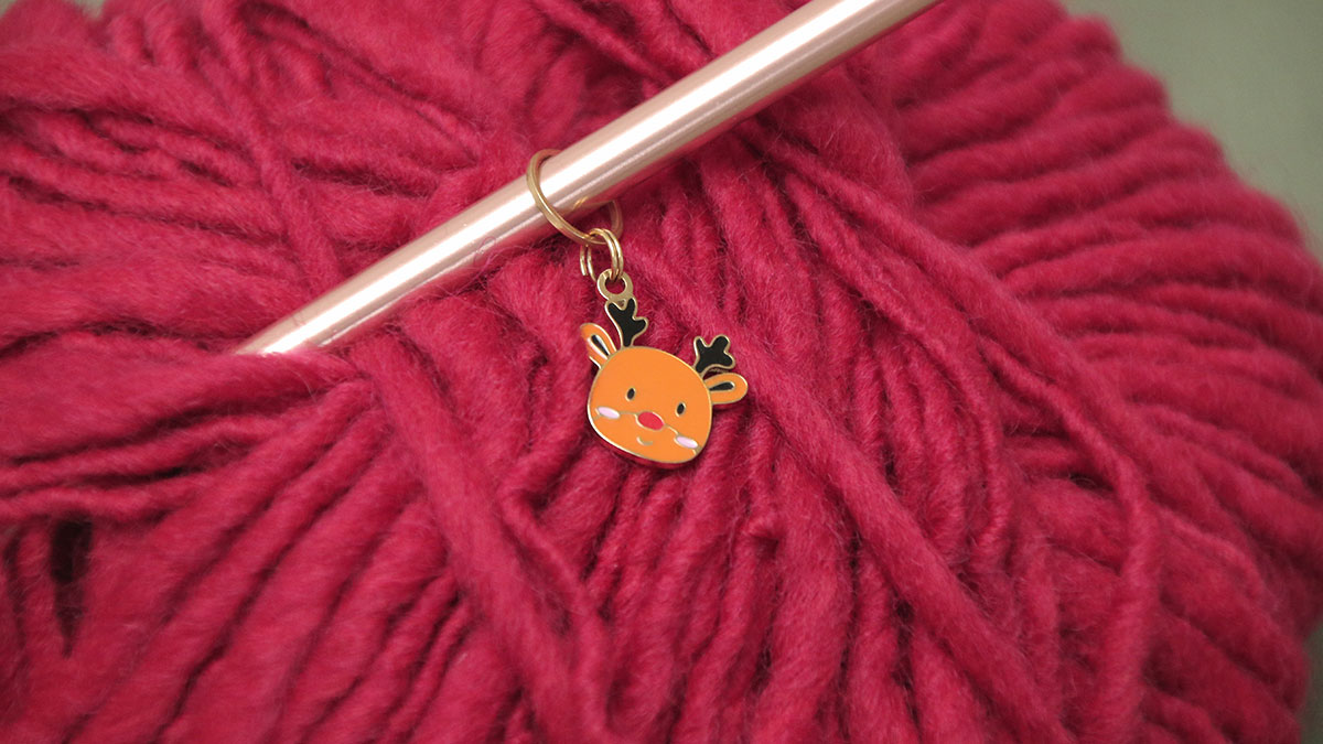 Knitting stitch marker