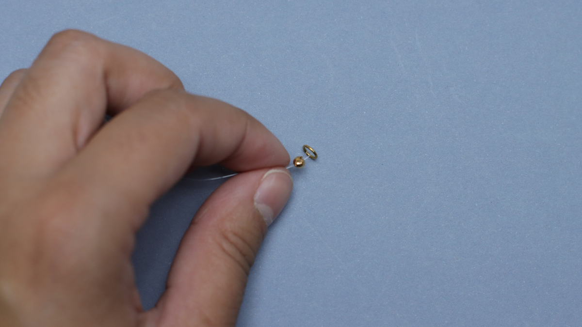 Chic faceted pearl bracelets : Step 3