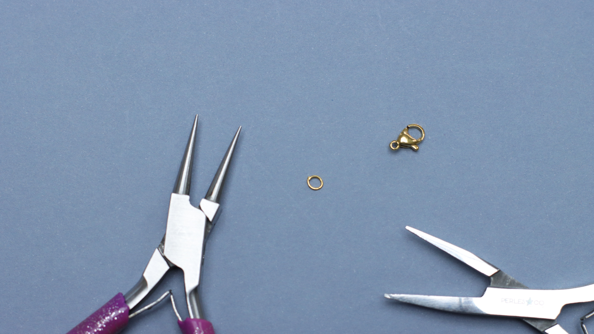 Chic faceted pearl bracelets : Step 8