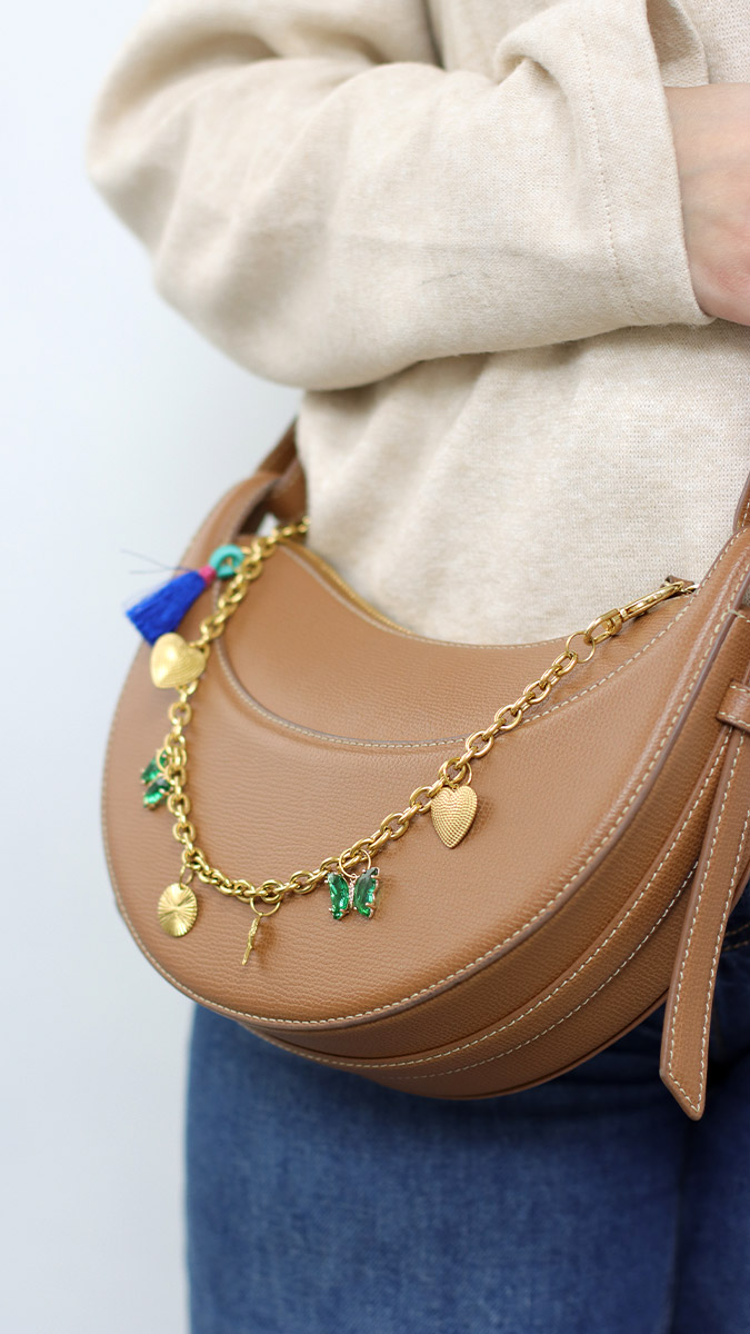 Schema  Bag jewel key chain and charms