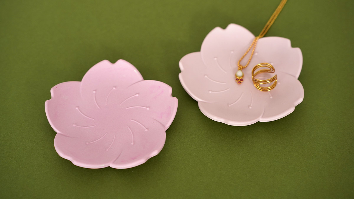 Jesmonite Jewelry Beads caps