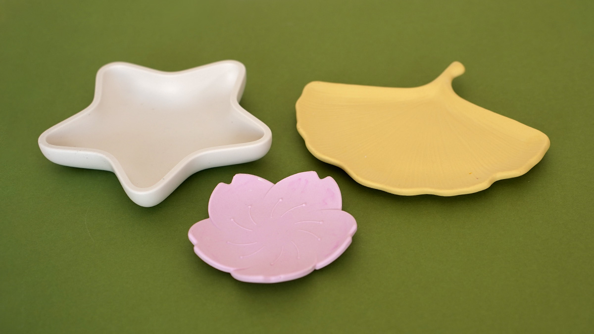 Schema  Jesmonite Jewelry Beads caps