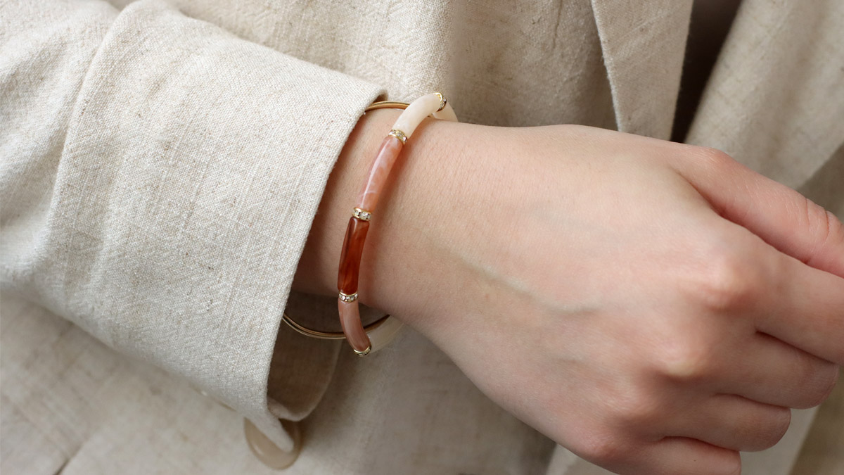 Bracelet De Front Horze Bling Cuir Noir Épi - Taille Unique