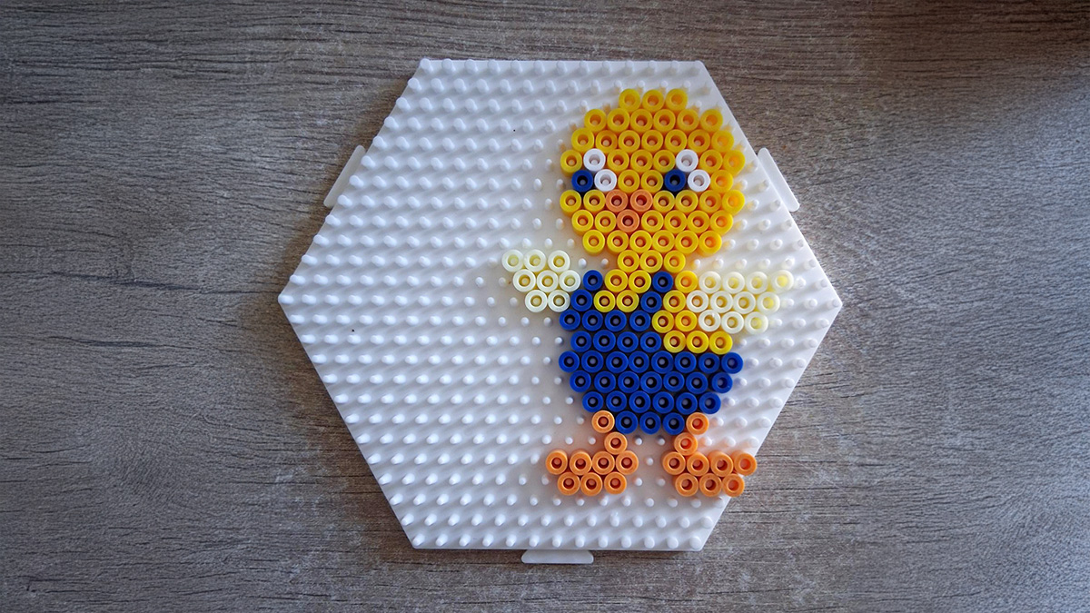 Easter DIY: create a decoration with Hama beads : Step 1 Easter DIY: create a decoration with Hama beads : Step 1
