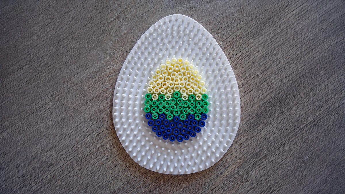 Easter DIY: create a decoration with Hama beads : Step 2 Easter DIY: create a decoration with Hama beads : Step 2