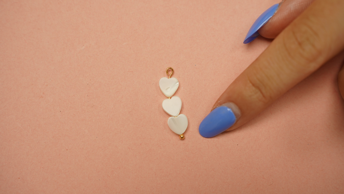 Summer bag jewel with paracord : Step 7