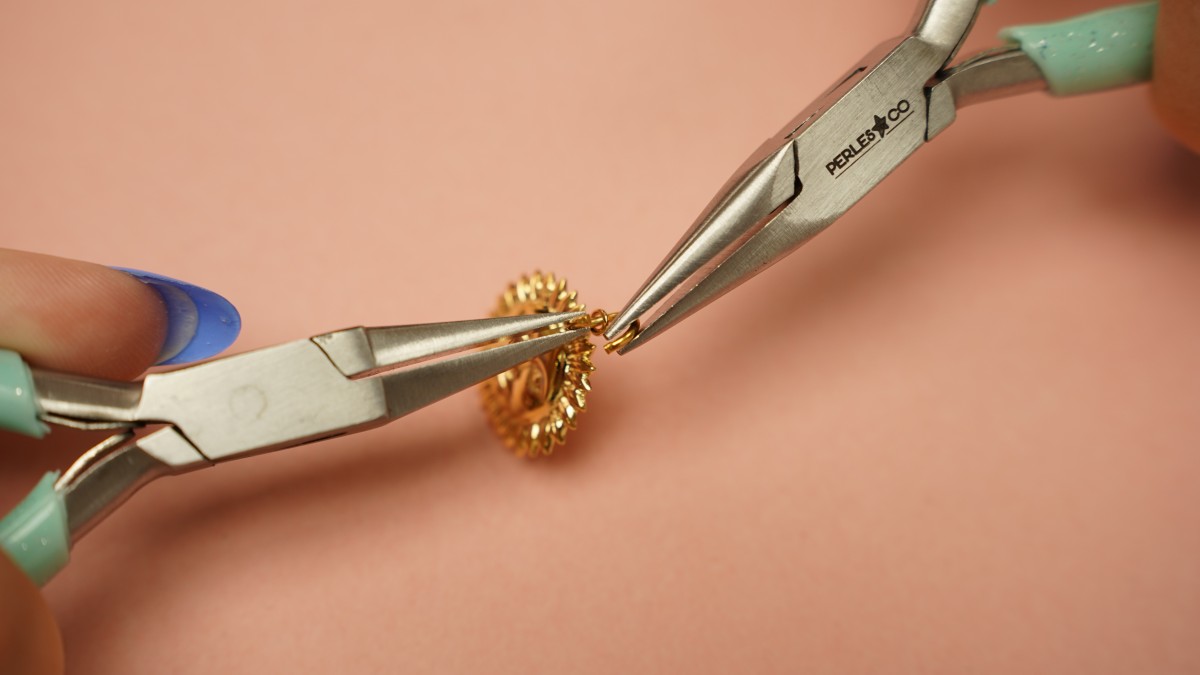 Summer bag jewel with paracord : Step 8