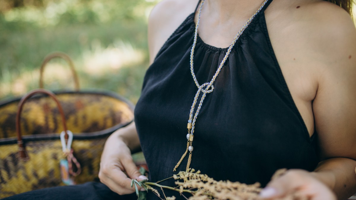 Schema Tie necklace Schema Tie necklace