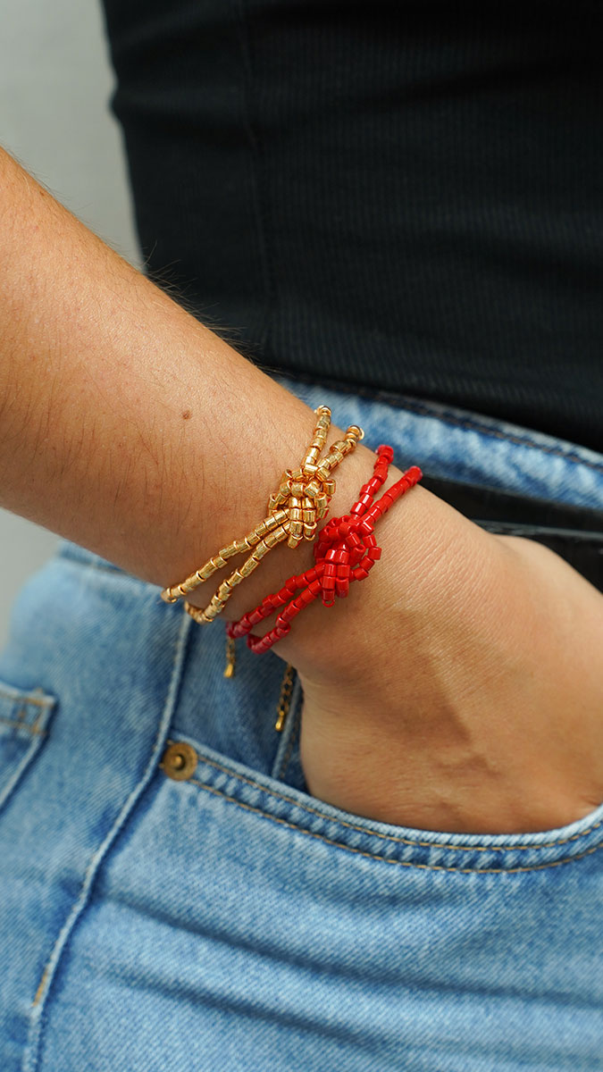 Schema Miyuki Delica bead bracelet to tie Schema Miyuki Delica bead bracelet to tie