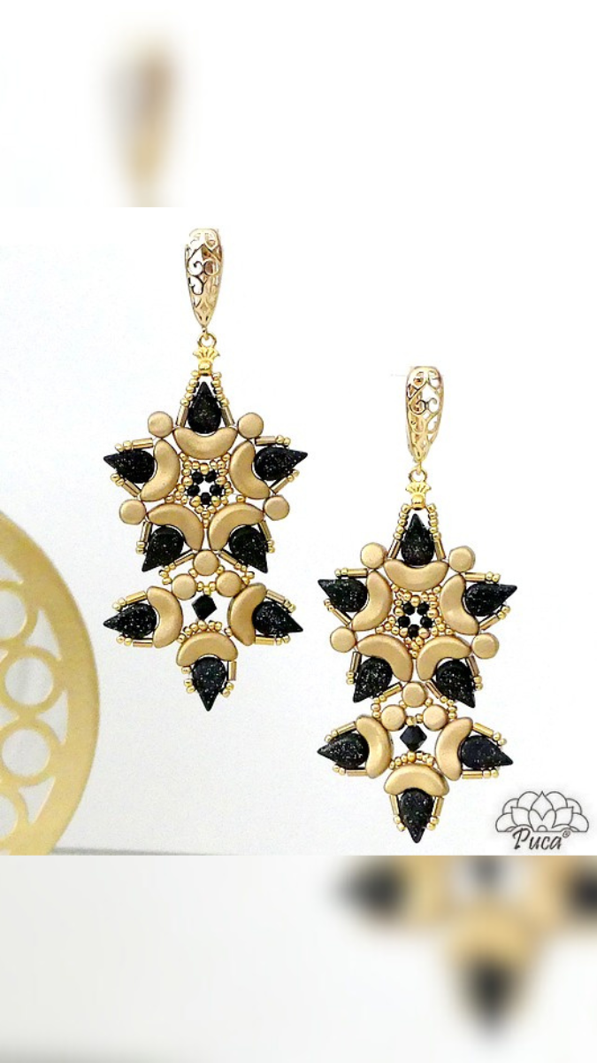 Schema Star d'un jour earrings by Puca® Schema Star d'un jour earrings by Puca®