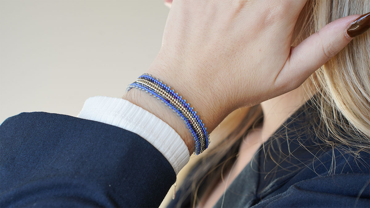 Schema Herringbone peyote bracelet Schema Herringbone peyote bracelet