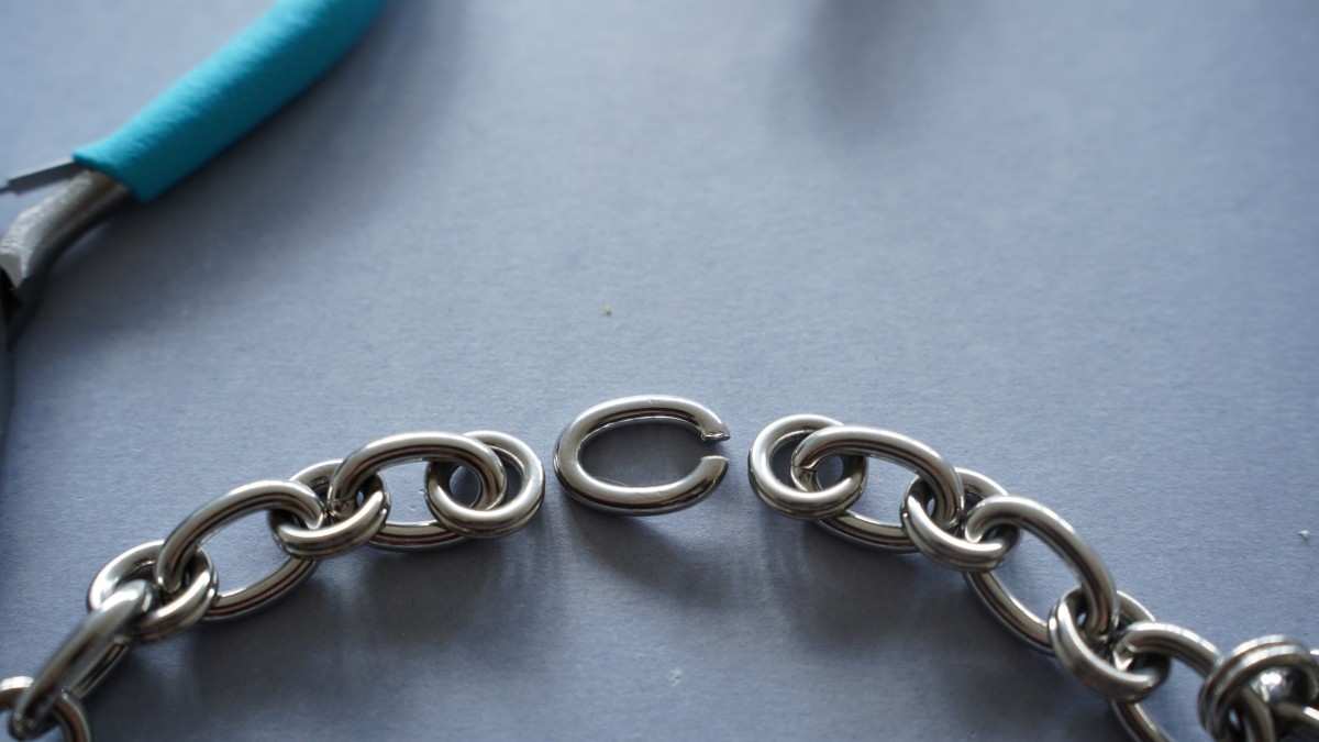 Bracelet and necklace with natural stones : Step 6 Bracelet and necklace with natural stones : Step 6