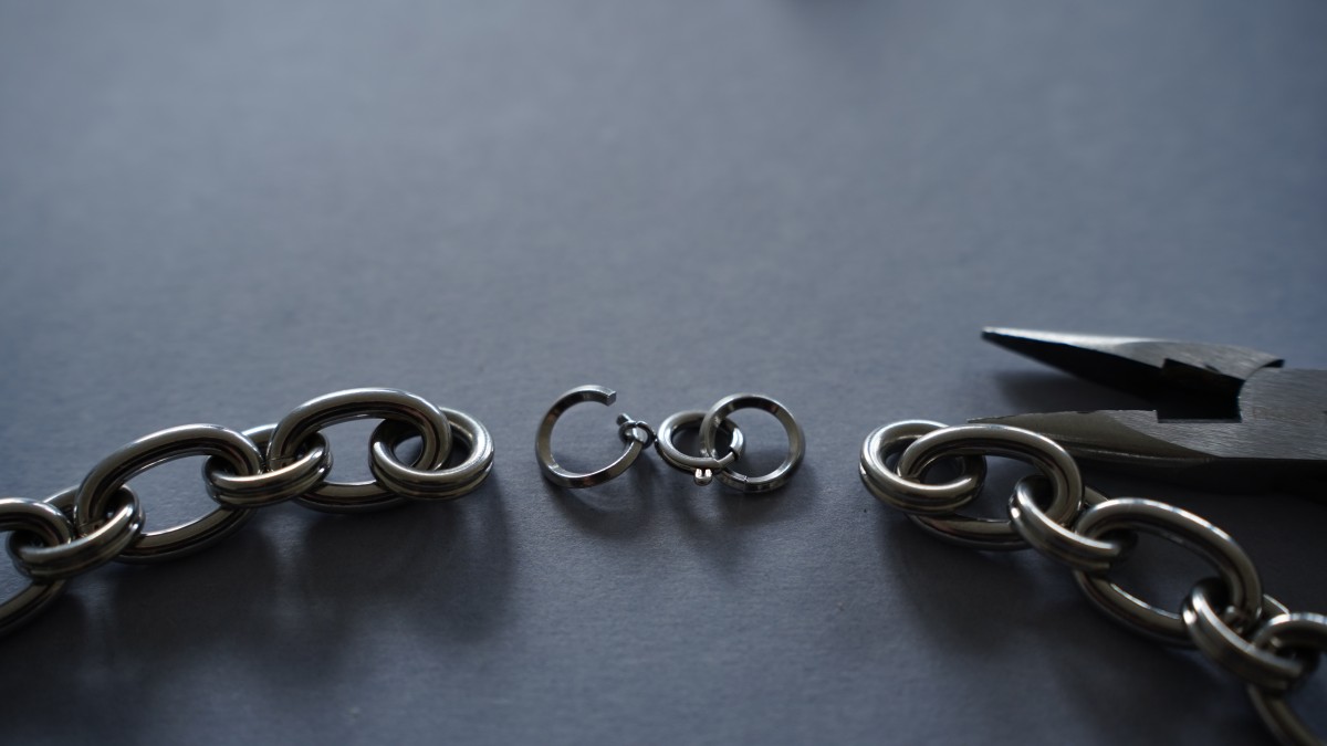 Bracelet and necklace with natural stones : Step 7 Bracelet and necklace with natural stones : Step 7