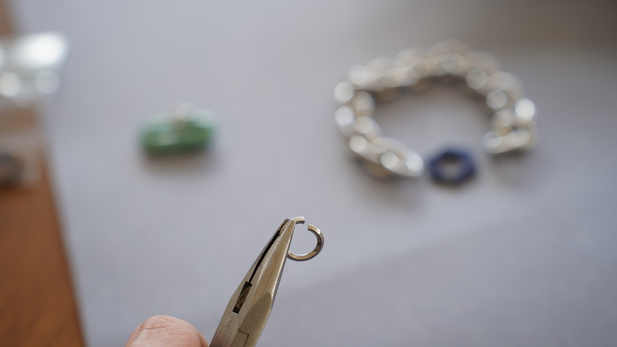 Bracelet and necklace with natural stones : Step 14 Bracelet and necklace with natural stones : Step 14