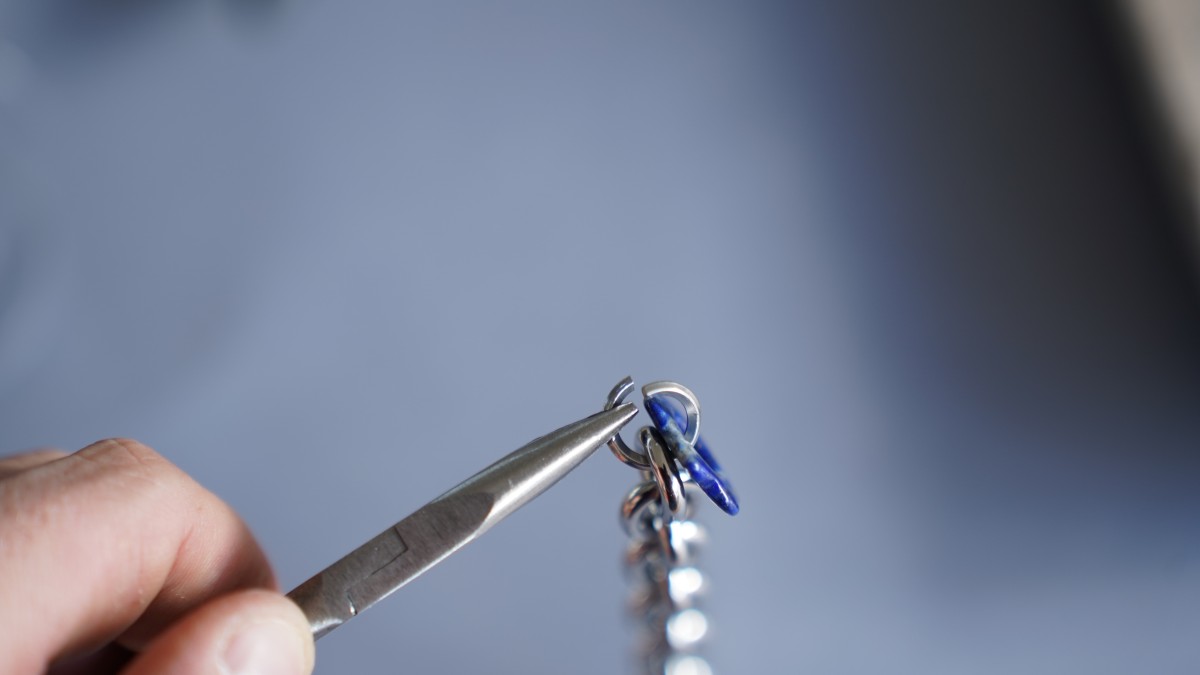Bracelet and necklace with natural stones : Step 16 Bracelet and necklace with natural stones : Step 16
