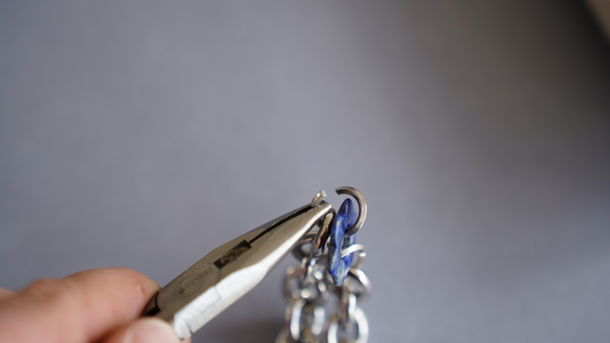 Bracelet and necklace with natural stones : Step 17 Bracelet and necklace with natural stones : Step 17