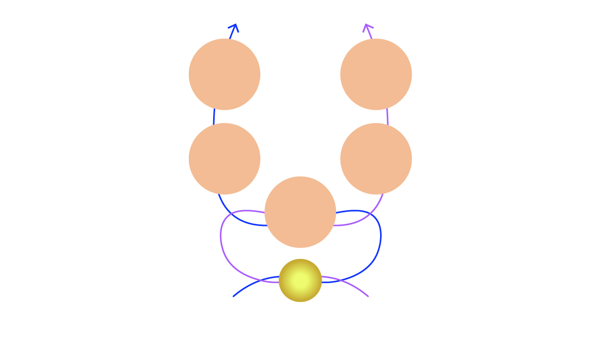 Preciosa gemstone and spinning top flower bracelet : Step 2
