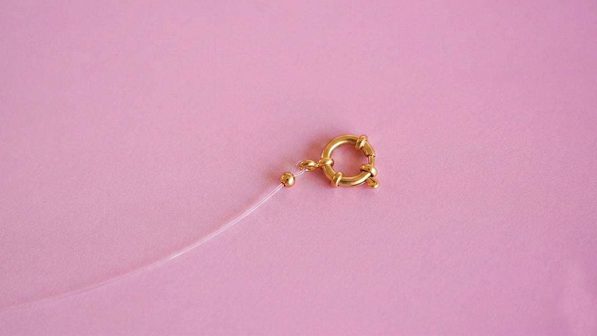 Assortment of natural stone bracelets : Step 1