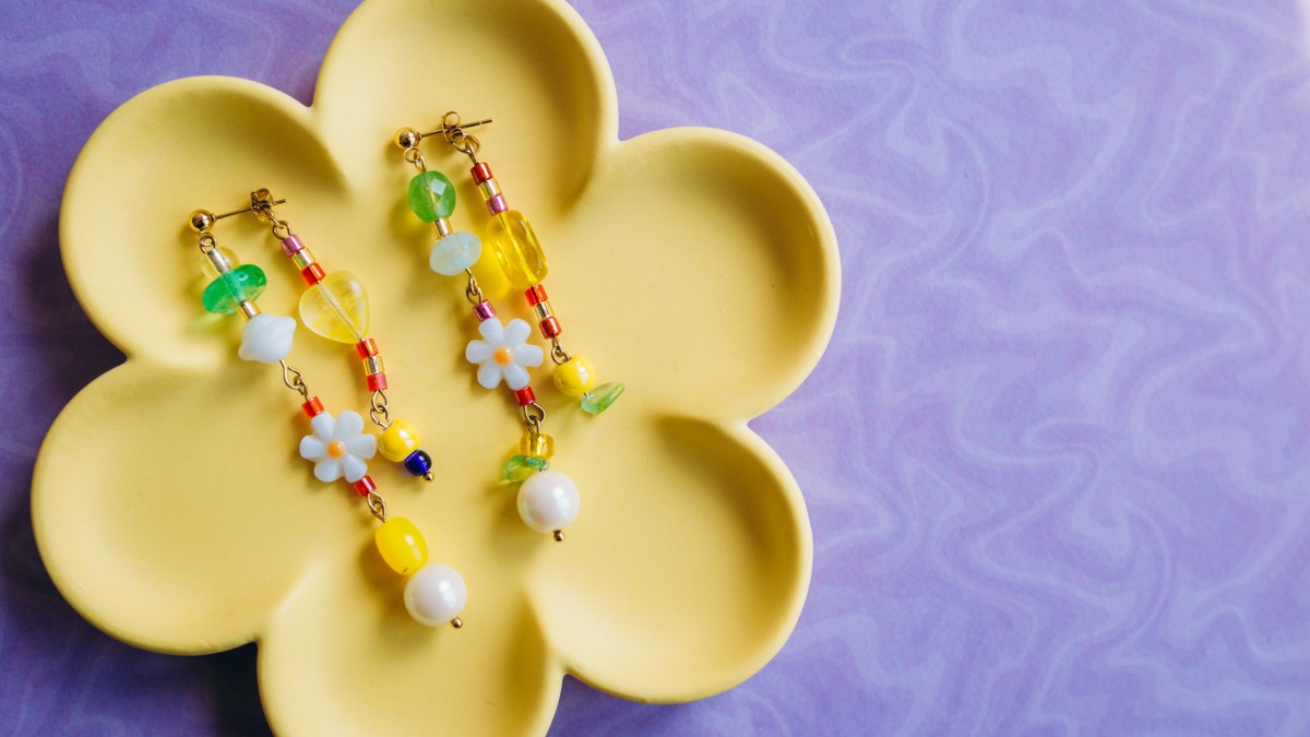 Schema  Colorful &amp; asymmetrical earrings