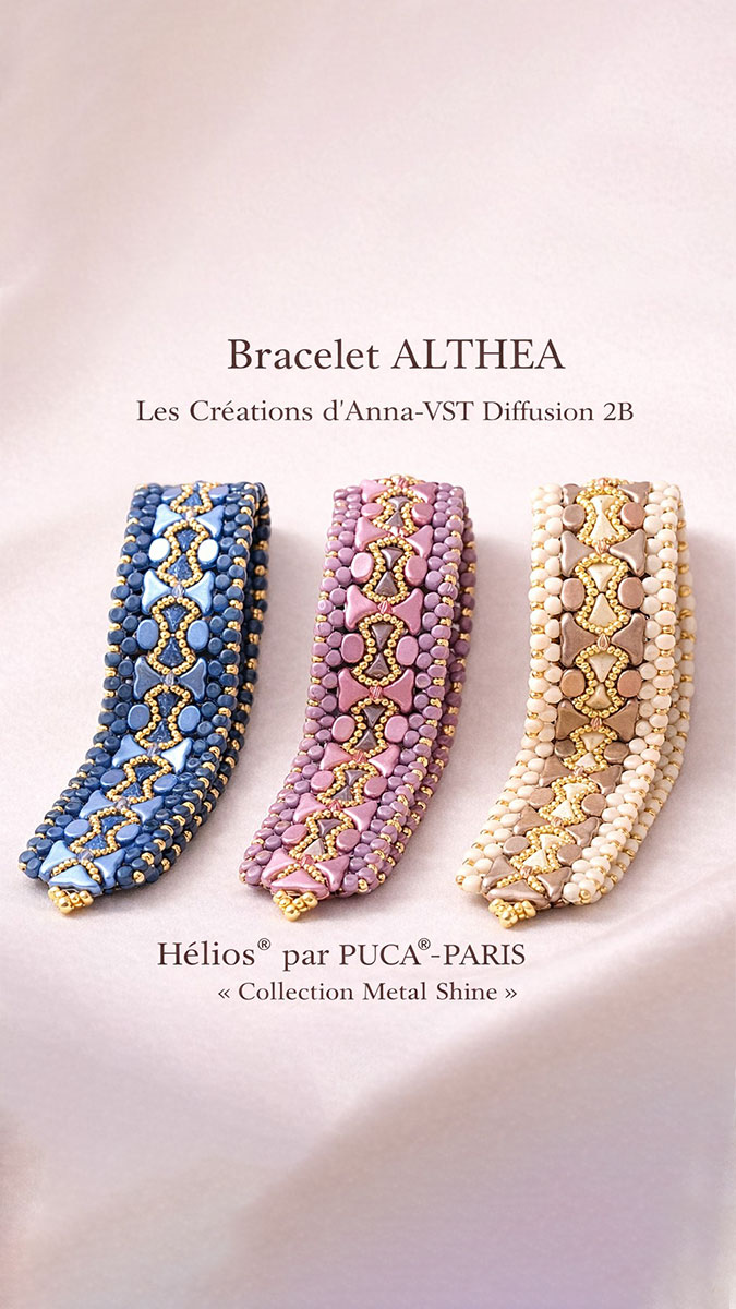 Schema  Bracelet Althea by Les créations d'Anna® - France