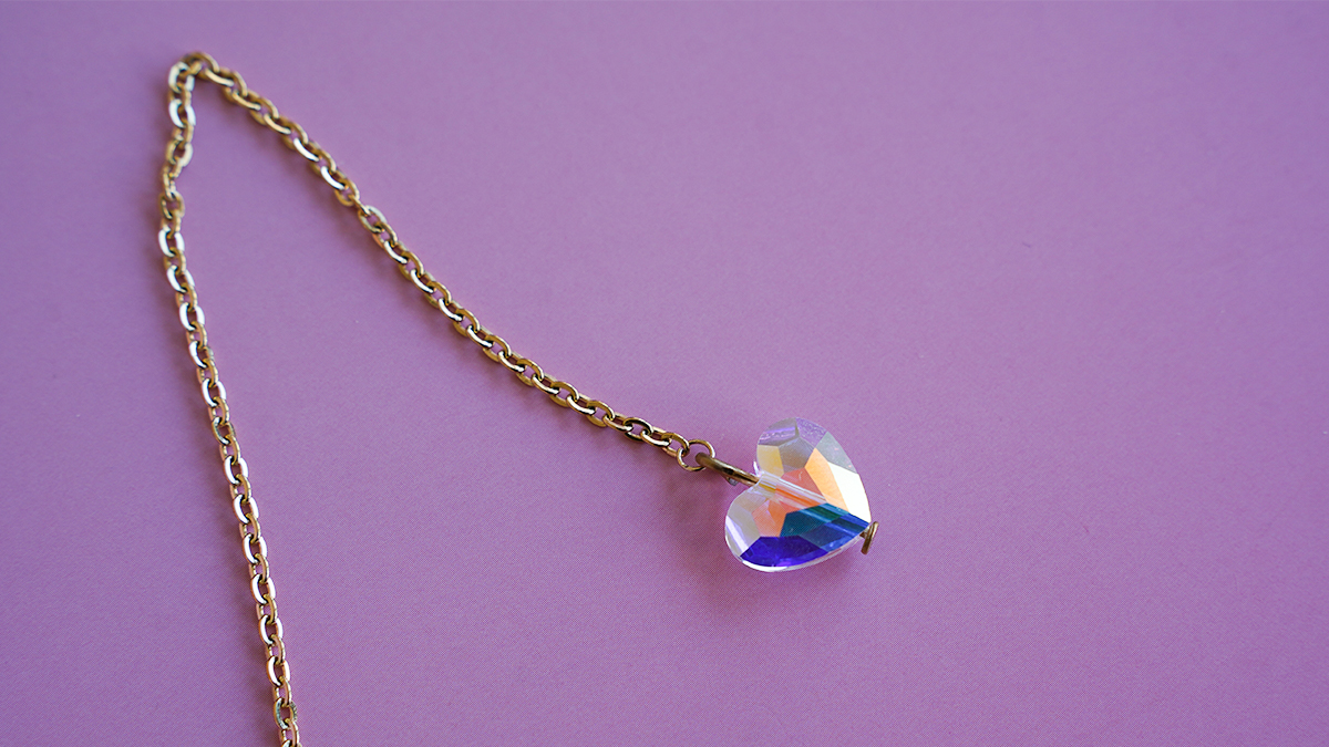 PureCrystal and pearly beads necklace : Step 3