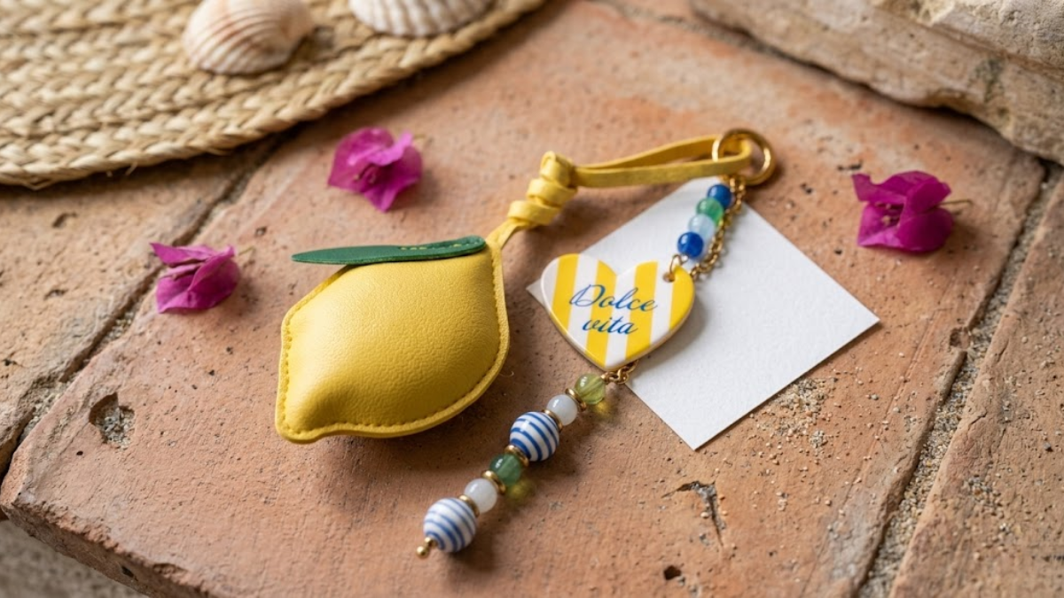 Schema DIY: Lemon bag jewelry for summer Schema DIY: Lemon bag jewelry for summer