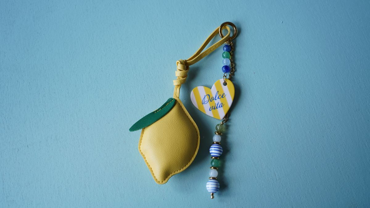 DIY: Lemon bag jewelry for summer : Step 8 DIY: Lemon bag jewelry for summer : Step 8