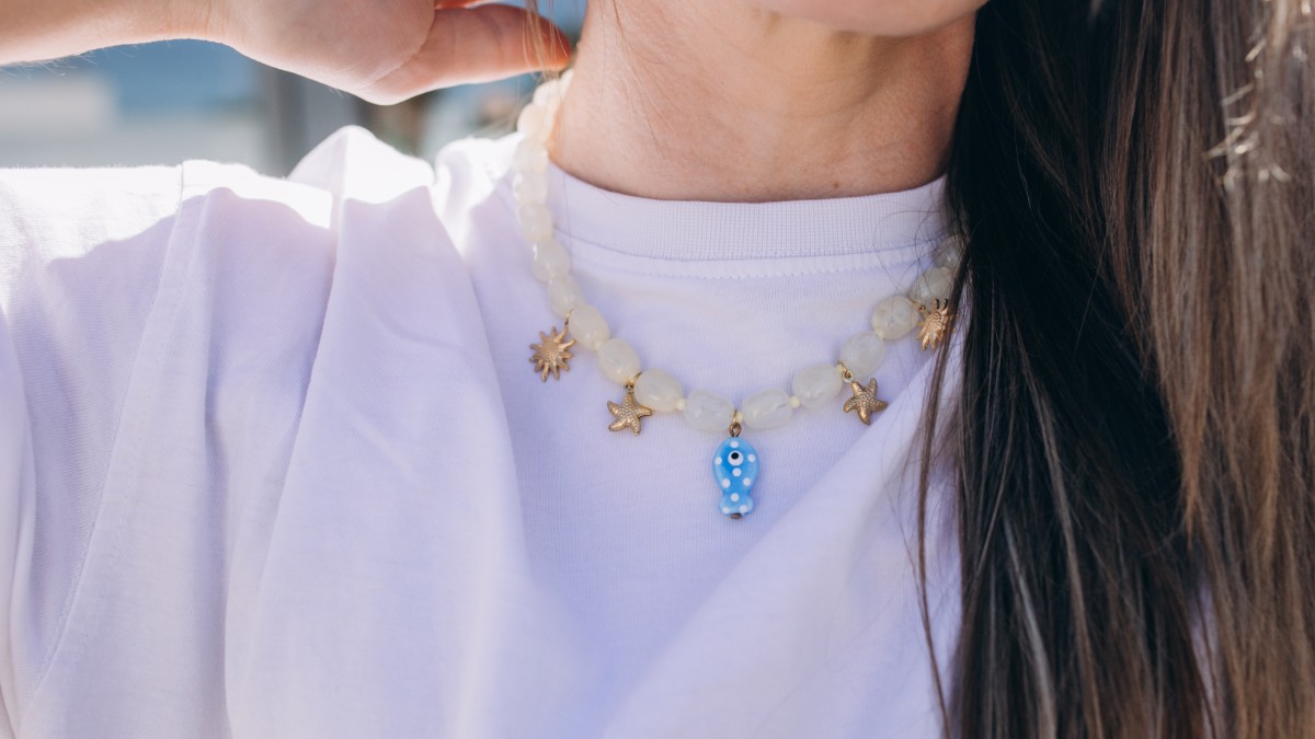 Customizable charm's necklace