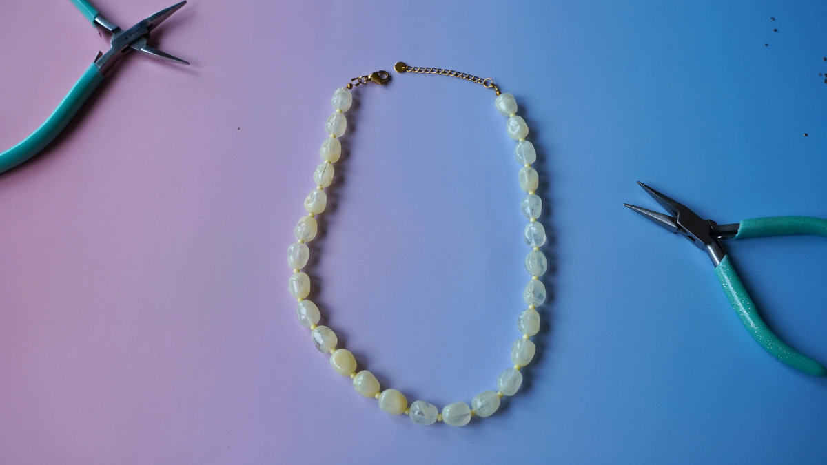 Customizable charm's necklace : Step 4 Customizable charm's necklace : Step 4