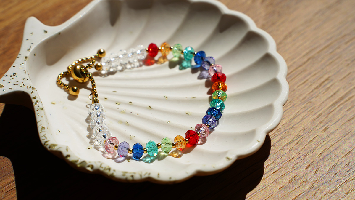 Multi-colored Swarovski crystal bracelet Multi-colored Swarovski crystal bracelet
