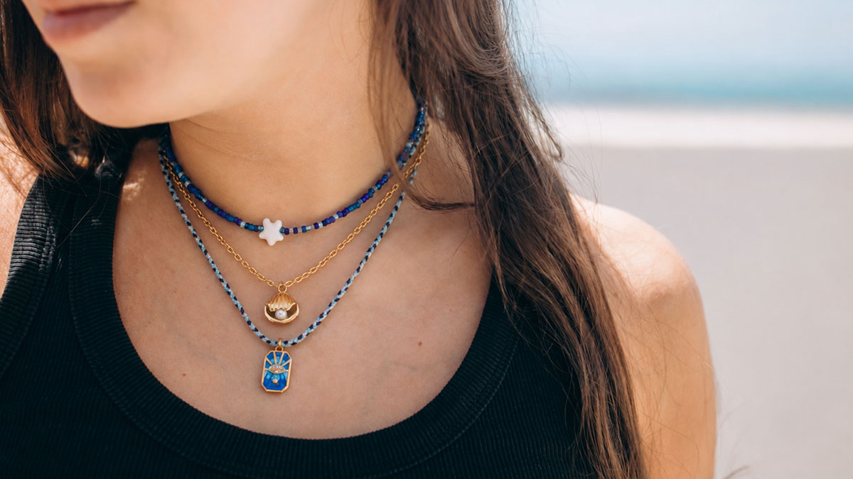 Stacking Necklaces for Summer Stacking Necklaces for Summer